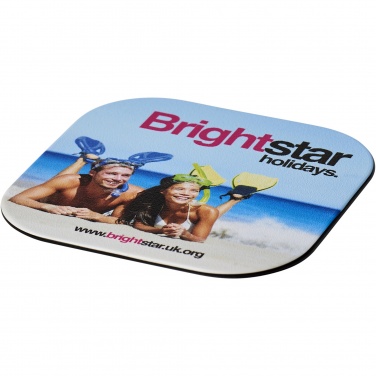 Logo trade business gift photo of: Brite-Mat® square coaster