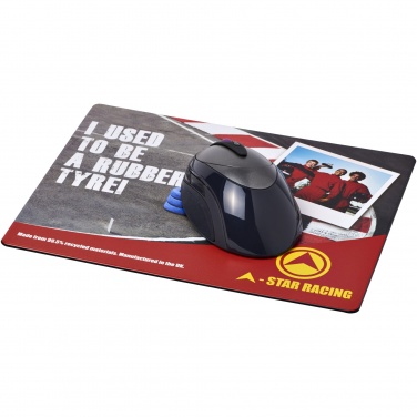 Logotrade advertising product image of: Brite-Mat® mouse mat with tyre material