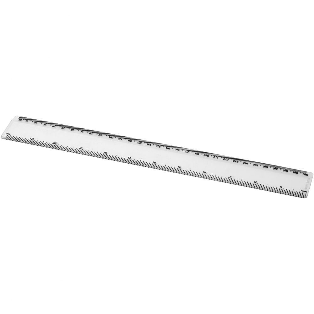 Logo trade corporate gifts image of: Renzo 30 cm plastic ruler