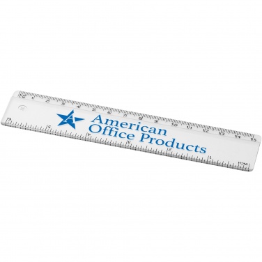 Logo trade corporate gift photo of: Renzo 15 cm plastic ruler