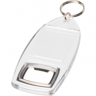 Logo trade promotional item photo of: Jibe R1 bottle opener keychain