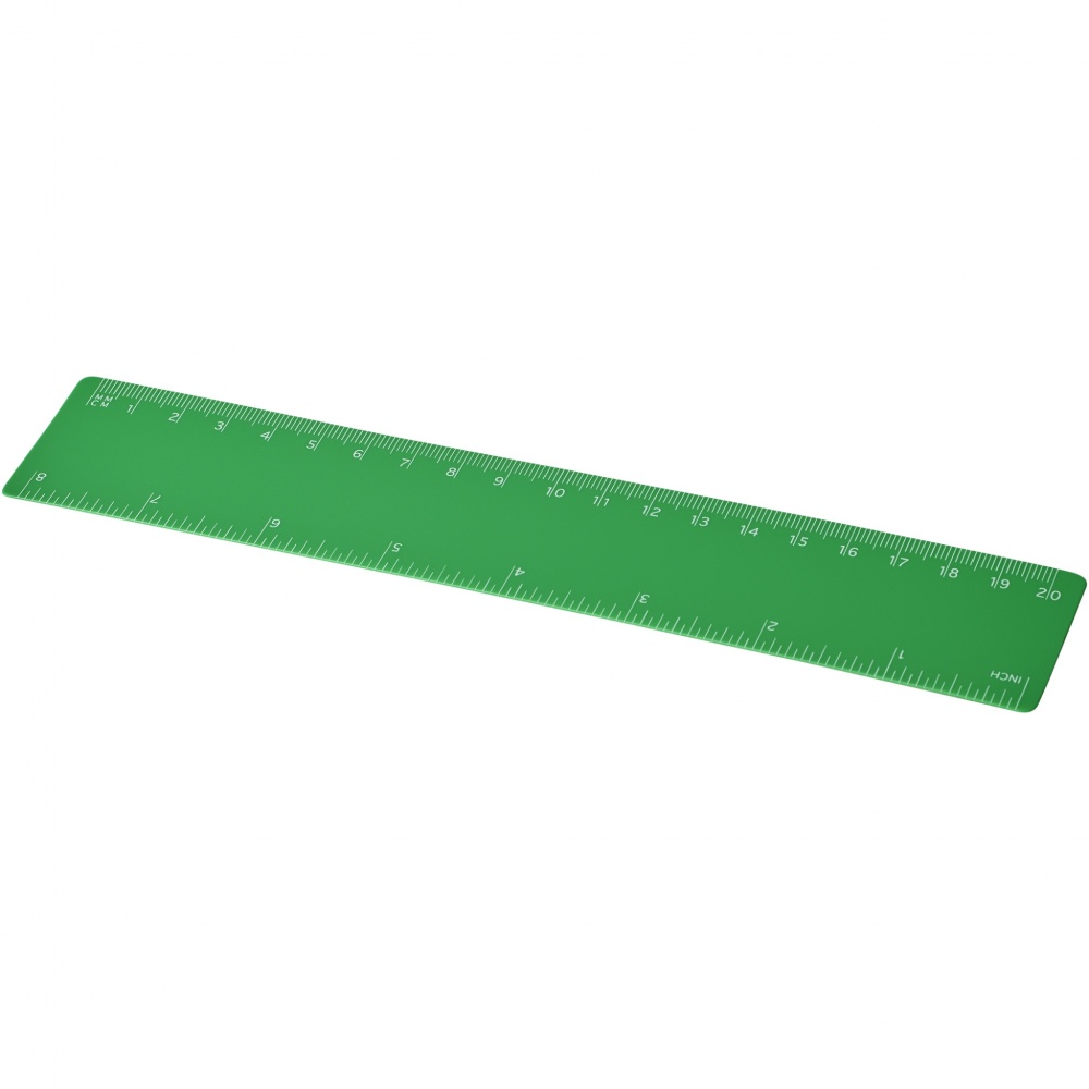 Logo trade corporate gifts picture of: Rothko 20 cm plastic ruler