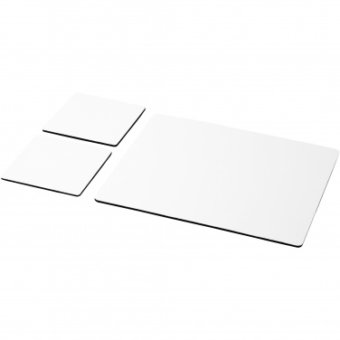 Logo trade promotional gifts picture of: Q-Mat® mouse mat and coaster set combo 3