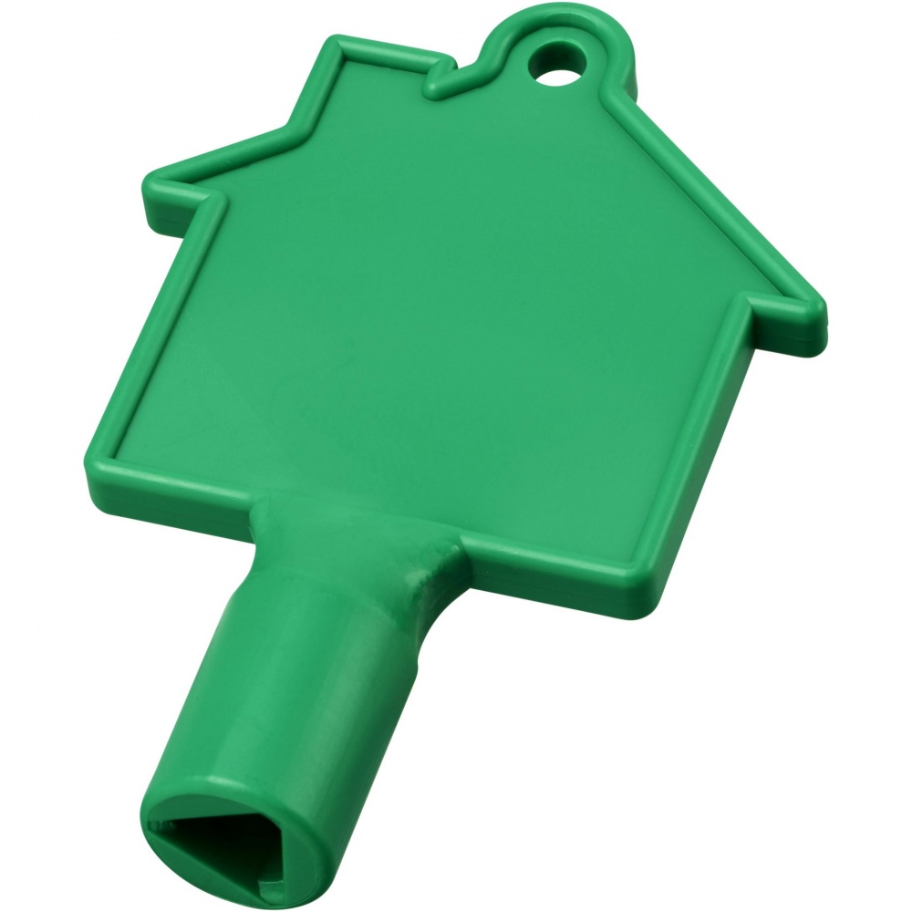 Logotrade promotional items photo of: Maximilian house-shaped utility key