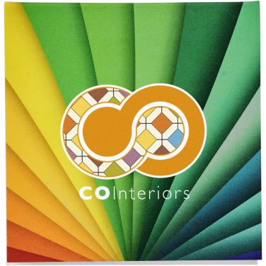 Logotrade promotional items photo of: Sticky-Mate® soft cover squared sticky notes 75x75mm