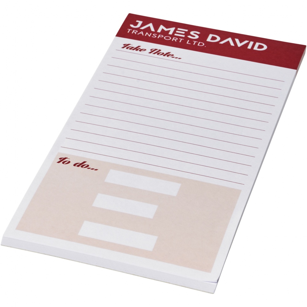 Logo trade advertising products picture of: Desk-Mate® 1/3 A4 notepad