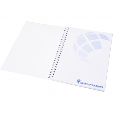 Logo trade advertising products image of: Desk-Mate® wire-o A5 notebook PP cover