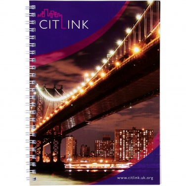 Logotrade promotional product image of: Desk-Mate® spiral A4 notebook