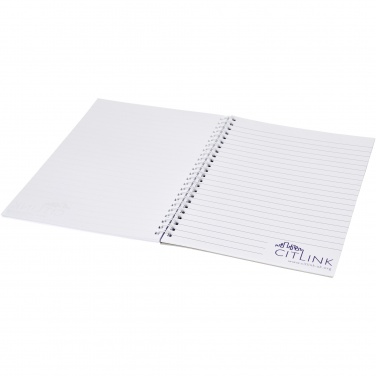 Logo trade promotional giveaways picture of: Desk-Mate® spiral A4 notebook