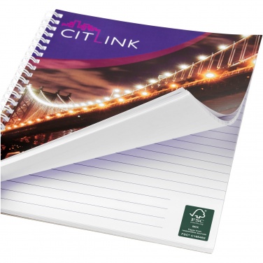 Logotrade promotional products photo of: Desk-Mate® A5 spiral notebook