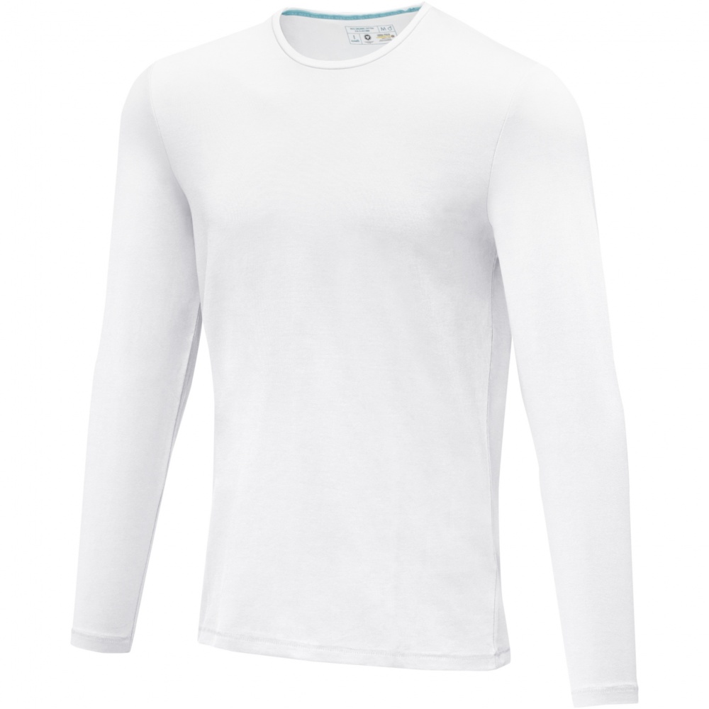 Logotrade promotional merchandise photo of: Ponoka long sleeve men's organic t-shirt