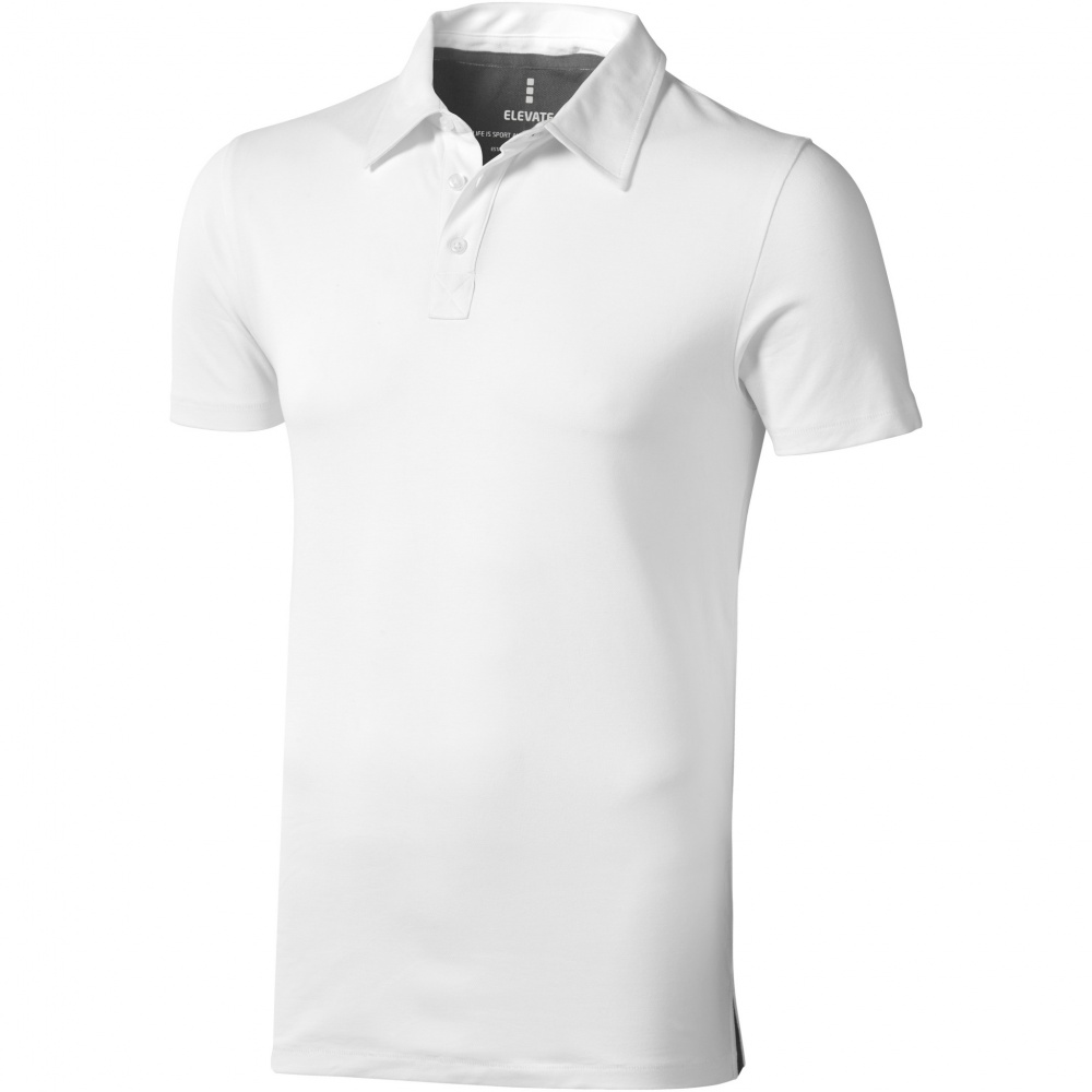 Logo trade promotional gifts image of: Markham short sleeve men's stretch polo