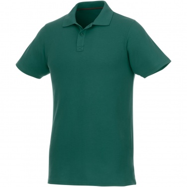 Logo trade business gifts image of: Helios short sleeve men's polo