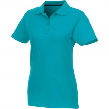Logo trade business gifts image of: Helios short sleeve women's polo