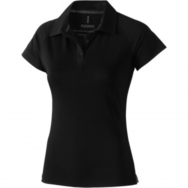 Logo trade corporate gifts picture of: Ottawa short sleeve women's cool fit polo