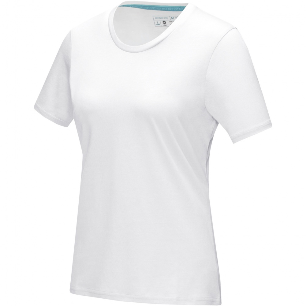 Logotrade promotional product picture of: Azurite short sleeve women’s organic t-shirt