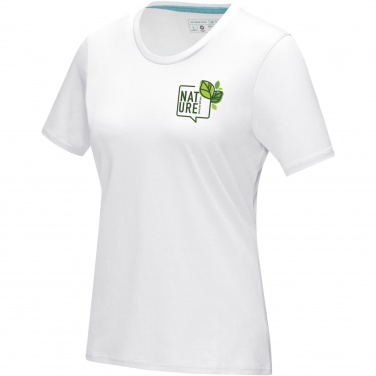 Logotrade corporate gift image of: Azurite short sleeve women’s organic t-shirt