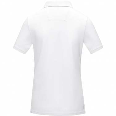 Logo trade promotional giveaway photo of: Graphite short sleeve women’s organic polo