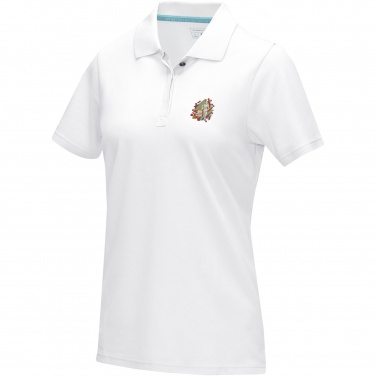 Logotrade promotional gift image of: Graphite short sleeve women’s organic polo