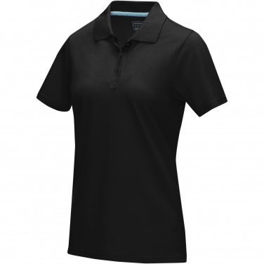 Logotrade corporate gift picture of: Graphite short sleeve women’s organic polo