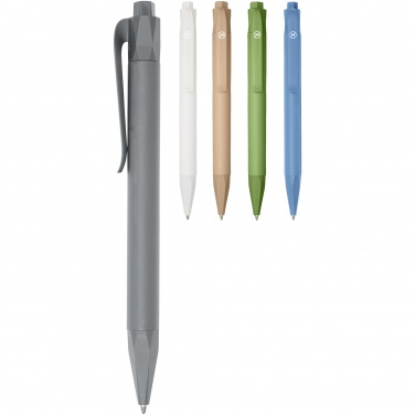 Logo trade promotional giveaways image of: Terra corn plastic ballpoint pen