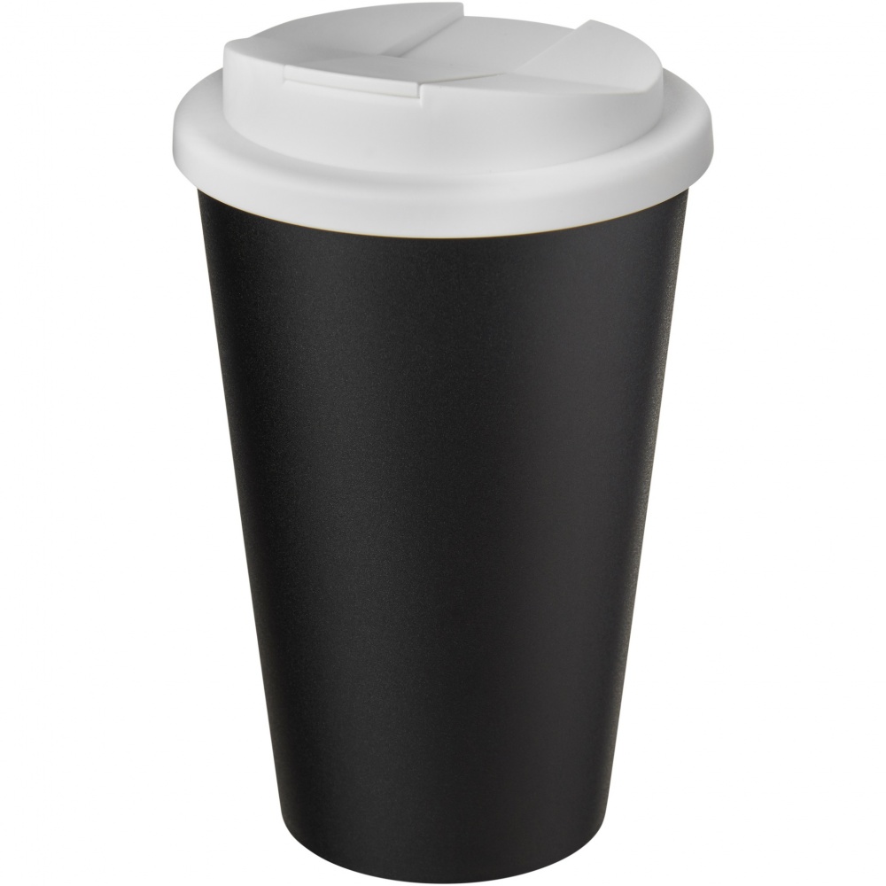 Logotrade corporate gift image of: Americano® Eco 350 ml recycled tumbler with spill-proof lid