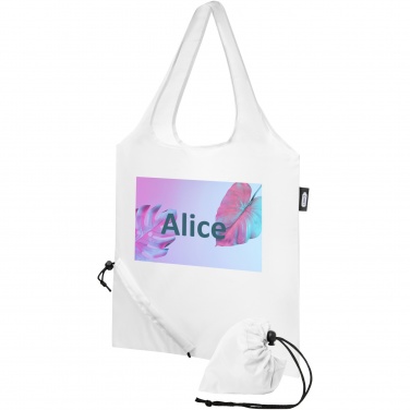 Logo trade promotional products image of: Sabia RPET foldable tote bag 7L