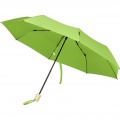Birgit 21'' foldable windproof recycled PET umbrella, Lime green