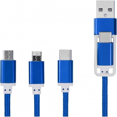 Logo trade promotional gifts picture of: Versatile 5-in-1 charging cable