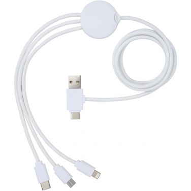 Logotrade promotional product image of: Pure 5-in-1 charging cable with antibacterial additive