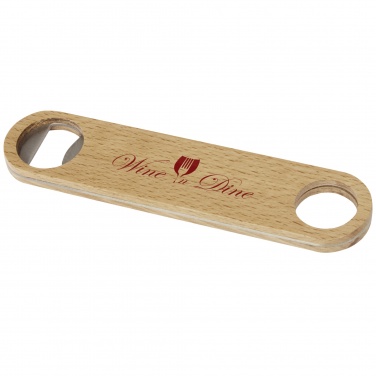 Logotrade advertising product image of: Origina wooden bottle opener
