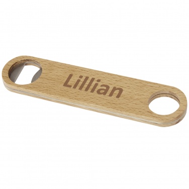 Logotrade promotional giveaways photo of: Origina wooden bottle opener