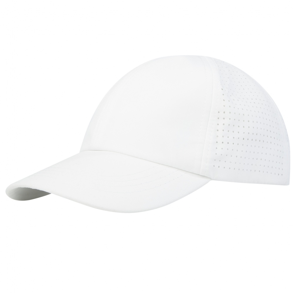 Logo trade promotional items image of: Mica 6 panel GRS recycled cool fit cap