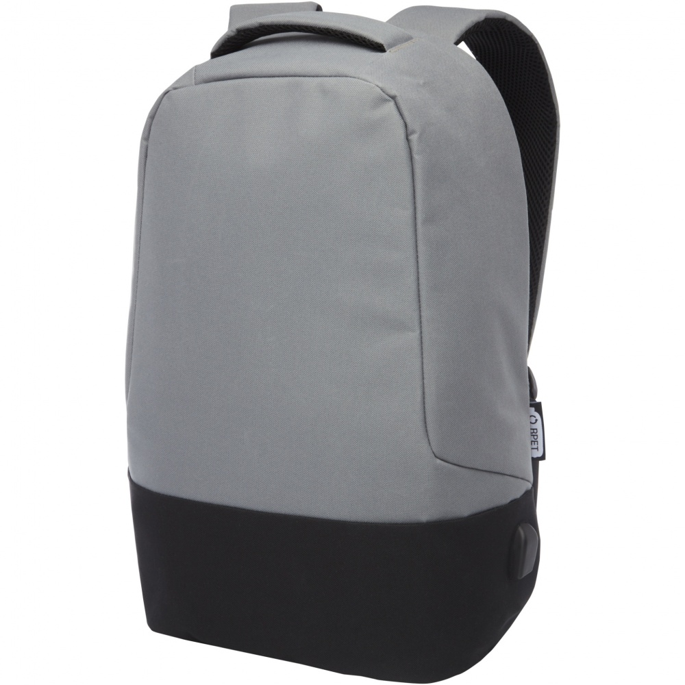 Logotrade advertising product image of: Cover GRS RPET anti-theft backpack 18L