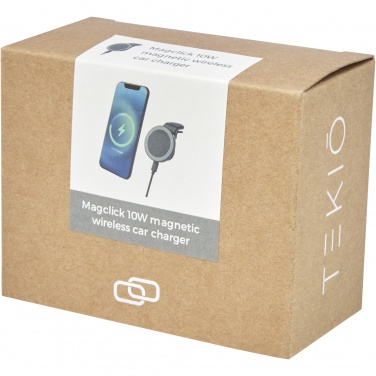 Logo trade promotional giveaways picture of: Magclick 10W wireless magnetic car charger