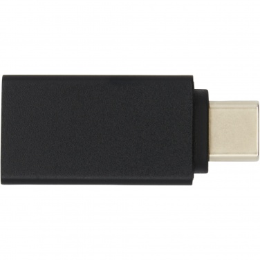 Logo trade business gifts image of: ADAPT aluminum USB-C to USB-A 3.0 adapter