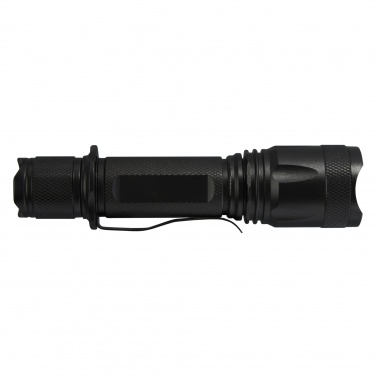 Logo trade corporate gifts image of: Mears 5W rechargeable tactical flashlight