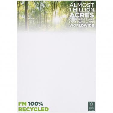 Logo trade promotional product photo of: Desk-Mate® A4 recycled notepad