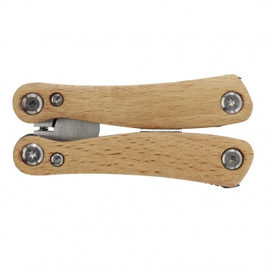 Logo trade promotional item photo of: Anderson 12-function medium wooden multi-tool