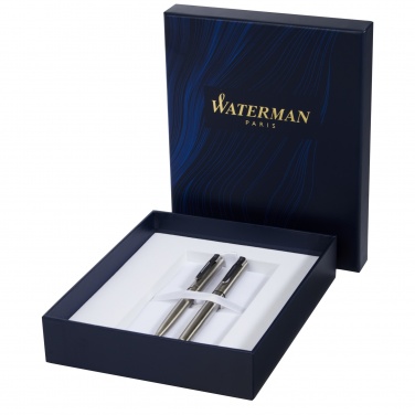 Logo trade corporate gifts image of: Waterman duo pen gift box