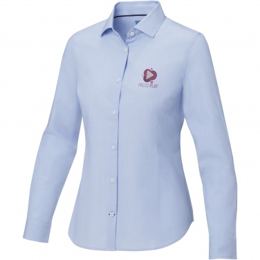 Logo trade advertising product photo of: Cuprite long sleeve women's organic shirt