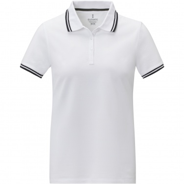 Logotrade promotional giveaway image of: Amarago short sleeve women's tipping polo