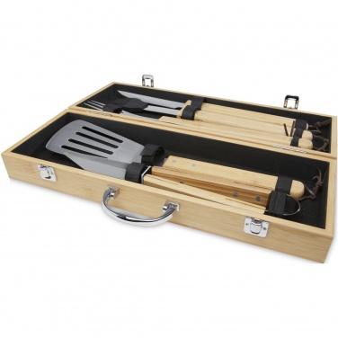 Logo trade corporate gifts image of: Churras 5-piece BBQ set