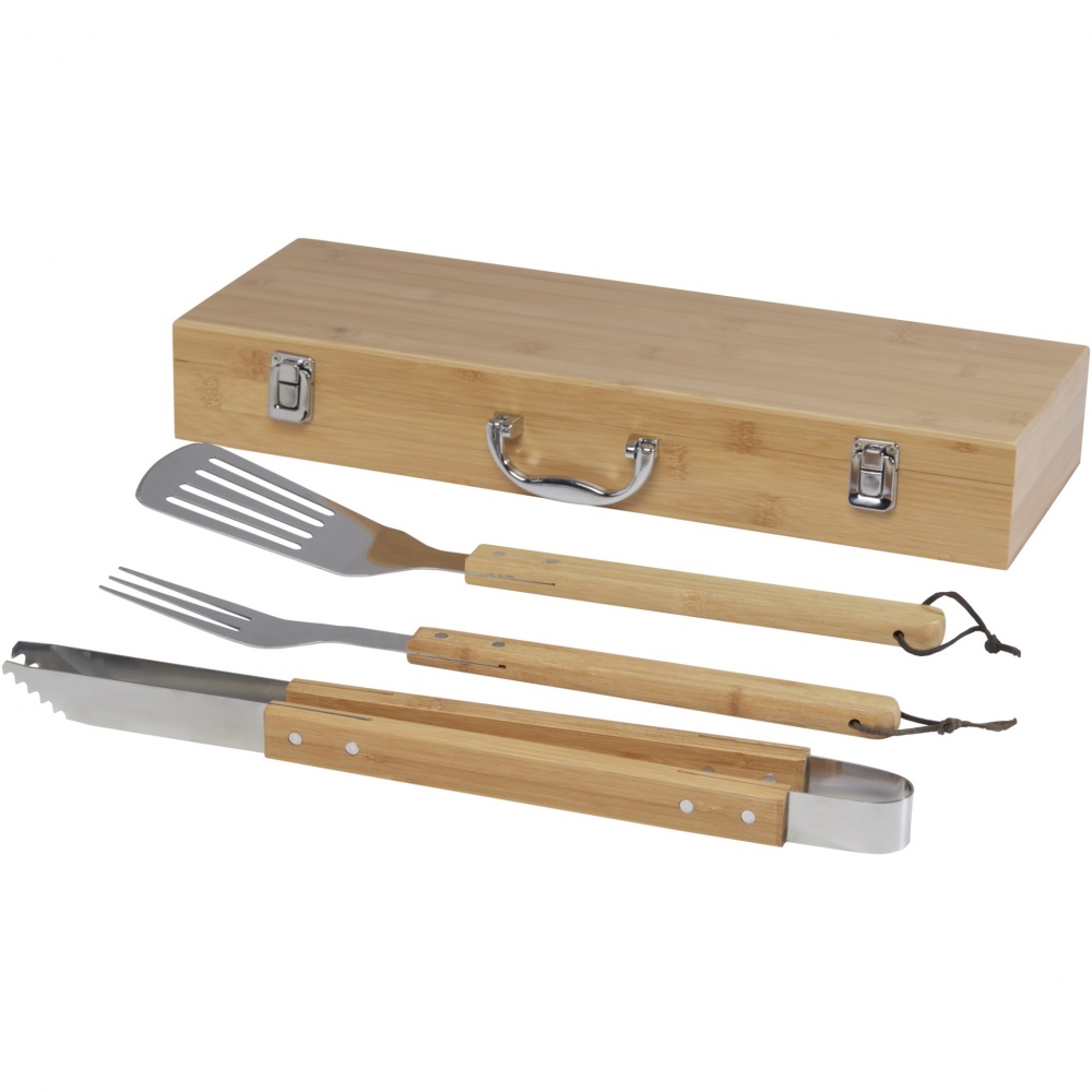 Logotrade promotional item image of: Assadus 3-piece BBQ set