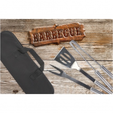 Logotrade promotional giveaway image of: Barcabo BBQ 3-piece set