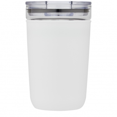 Logo trade promotional giveaways picture of: Bello 420 ml glass tumbler with recycled plastic outer wall
