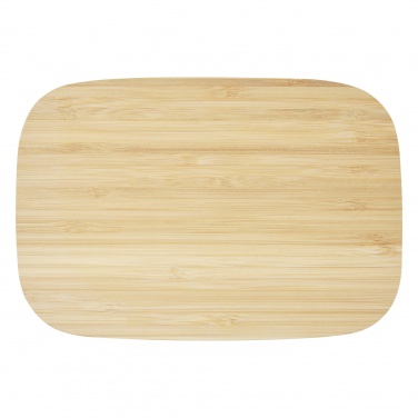 Logotrade promotional product image of: Tite stainless steel lunch box with bamboo lid