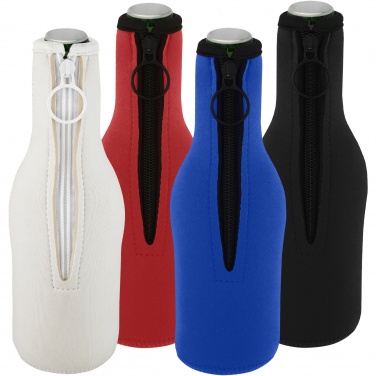 Logo trade promotional merchandise photo of: Fris recycled neoprene bottle sleeve holder