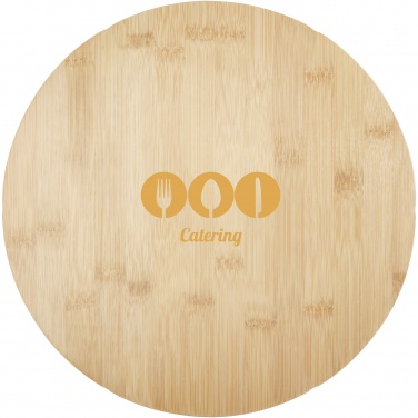 Logo trade corporate gifts image of: Mangiary bamboo pizza peel and tools