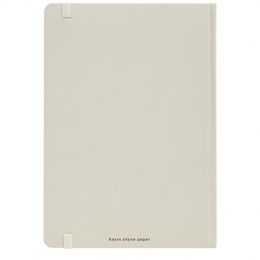 Logo trade promotional items image of: Karst® A5 stone paper hardcover notebook - lined